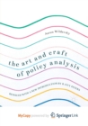 Image for The Art and Craft of Policy Analysis