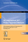 Image for HCI International 2017 - posters&#39; extended abstracts  : 19th International Conference, HCI International 2017, Vancouver, BC, Canada, July 9-14, 2017, proceedingsPart I