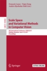 Image for Scale space and variational methods in computer vision: 6th International Conference, SSVM 2017, Kolding, Denmark, June 4-8, 2017, Proceedings