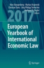 Image for European Yearbook of International Economic Law 2017 : 8
