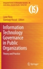 Image for Information Technology Governance in Public Organizations