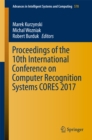 Image for Proceedings of the 10th International Conference on Computer Recognition Systems CORES 2017