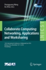 Image for Collaborate computing  : networking, applications and worksharing