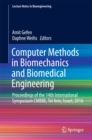 Image for Computer Methods in Biomechanics and Biomedical Engineering: Proceedings of the 14th International Symposium CMBBE, Tel Aviv, Israel, 2016