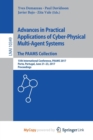 Image for Advances in Practical Applications of Cyber-Physical Multi-Agent Systems: The PAAMS Collection