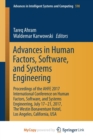 Image for Advances in Human Factors, Software, and Systems Engineering