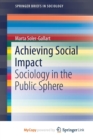 Image for Achieving Social Impact