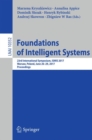 Image for Foundations of intelligent systems  : 23rd International Symposium, ISMIS 2017, Warsaw, Poland, June 26-29, 2017, proceedings