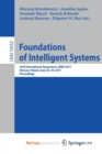 Image for Foundations of Intelligent Systems : 23rd International Symposium, ISMIS 2017, Warsaw, Poland, June 26-29, 2017, Proceedings