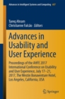 Image for Advances in usability and user experience  : proceedings of the AHFE 2017 International Conference on Usability and User Experience, July 17-21, 2017, the Westin Bonaventure Hotel, Los Angeles, Calif