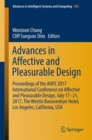 Image for Advances in Affective and Pleasurable Design