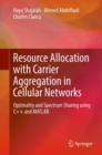 Image for Resource allocation with carrier aggregation in cellular networks  : optimality and spectrum sharing using C++ and MATLAB