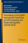 Image for Proceedings of the Eighth International Conference on Soft Computing and Pattern Recognition (SoCPaR 2016)