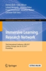 Image for Immersive learning research network: third International Conference, iLRN 2017, Coimbra, Portugal, June 26?29, 2017. Proceedings