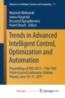 Image for Trends in Advanced Intelligent Control, Optimization and Automation