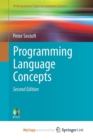 Image for Programming Language Concepts