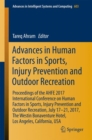 Image for Advances in Human Factors in Sports, Injury Prevention and Outdoor Recreation
