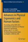 Image for Advances in Physical Ergonomics and Human Factors: Proceedings of the AHFE 2017 International Conference on Physical Ergonomics and Human Factors, July 17-21, 2017, The Westin Bonaventure Hotel, Los Angeles, California, USA : 602