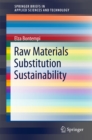 Image for Raw Materials Substitution Sustainability