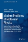 Image for Modern Problems of Molecular Physics: Selected Reviews from the 7th International Conference &amp;quot;Physics of Liquid Matter: Modern Problems&amp;quot;, Kyiv, Ukraine, May 27   31, 2016 : 197