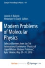 Image for Modern Problems of Molecular Physics