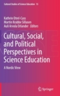 Image for Cultural, Social, and Political Perspectives in Science Education