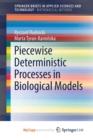 Image for Piecewise Deterministic Processes in Biological Models