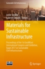 Image for Materials for sustainable infrastructure  : proceedings of the 1st GeoMEast International Congress and Exhibition, Egypt 2017 on Sustainable Civil Infrastructures