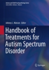 Image for Handbook of Treatments for Autism Spectrum Disorder