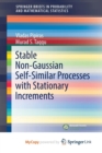 Image for Stable Non-Gaussian Self-Similar Processes with Stationary Increments