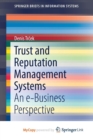 Image for Trust and Reputation Management Systems