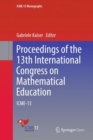 Image for Proceedings of the 13th International Congress on Mathematical Education