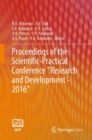 Image for Proceedings of the Scientific-Practical Conference &quot;Research and Development - 2016&quot;