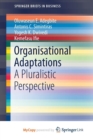 Image for Organisational Adaptations