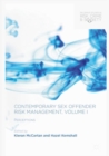 Image for Contemporary sex offender risk management. : Volume 1,