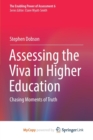 Image for Assessing the Viva in Higher Education