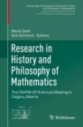 Image for Research in History and Philosophy of Mathematics : The CSHPM 2016 Annual Meeting in Calgary, Alberta