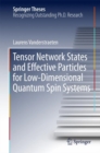 Image for Tensor Network States and Effective Particles for Low-Dimensional Quantum Spin Systems
