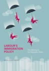 Image for Labour&#39;s immigration policy  : the making of the migration state