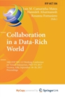 Image for Collaboration in a Data-Rich World