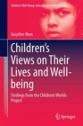 Image for Children’s Views on Their Lives and Well-being