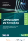 Image for Communications and Networking