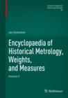 Image for Encyclopaedia of historical metrology, weights, and measures.