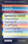 Image for OpenGeoSys Tutorial: Computational Hydrology III: OGS#IPhreeqc Coupled Reactive Transport Modeling