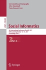 Image for Social Informatics : 9th International Conference, SocInfo 2017, Oxford, UK, September 13-15, 2017, Proceedings, Part II