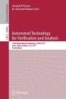 Image for Automated Technology for Verification and Analysis : 15th International Symposium, ATVA 2017, Pune, India, October 3–6, 2017, Proceedings
