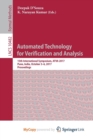 Image for Automated Technology for Verification and Analysis : 15th International Symposium, ATVA 2017, Pune, India, October 3-6, 2017, Proceedings