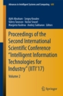 Image for Proceedings of the Second International Scientific Conference &quot;Intelligent Information Technologies for Industry&quot; (IITI&#39;17): Volume 2