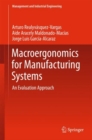 Image for Macroergonomics for Manufacturing Systems
