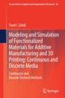 Image for Modeling and Simulation of Functionalized Materials for Additive Manufacturing and 3D Printing: Continuous and Discrete Media